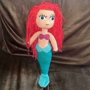 Handmade the little mermaid doll